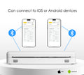Pro Wireless Inkless Thermal Printer, Ios & Android Compatible, 8.5