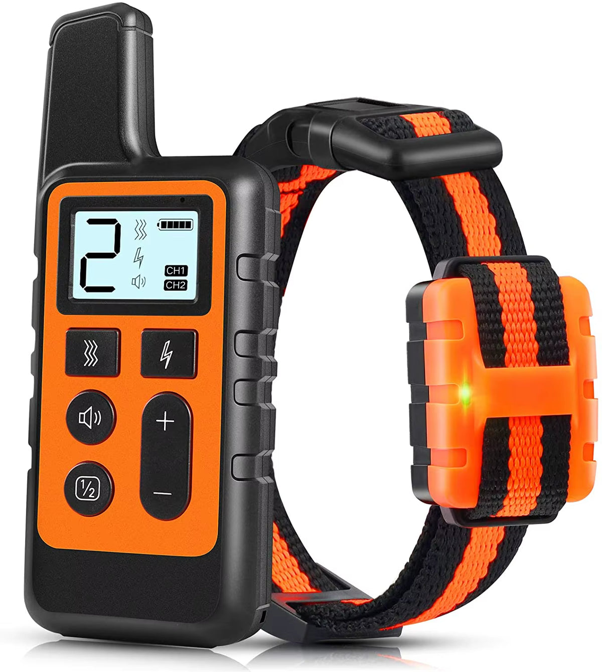 Waterproof Rechargeable Dog Training Collar with Remote – Beep, Vibration & Static Stimulation Modes for All Dogs - Gold Store Business