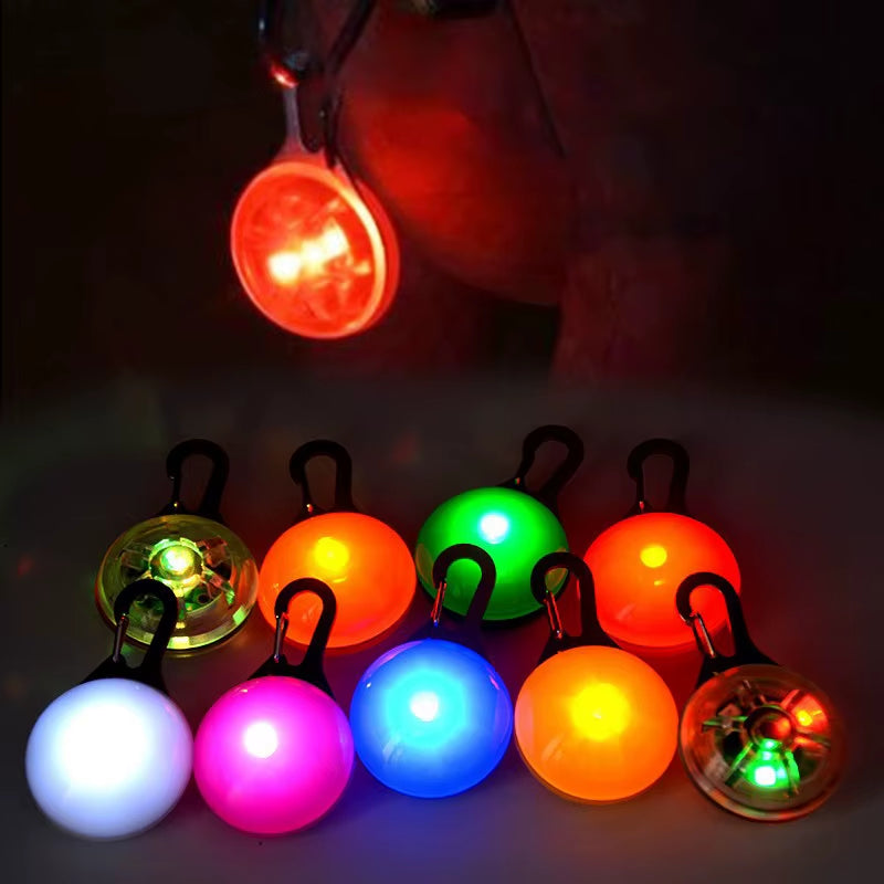 LED Luminous Glowing Dog & Cat Collar – Night Safety Pendant Necklace with Bright Light Decoration - Gold Store Business
