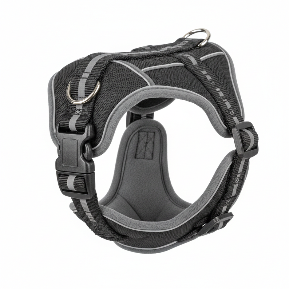 No-Pull Dog Harness – Soft Padded Reflective Vest for Small, Medium & Large Dogs - Gold Store Business