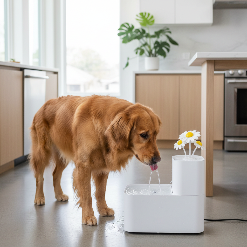 Smart Pet Water Fountain — 1200mL Silent USB Filter Dispenser for Cats & Dogs - Gold Store Business