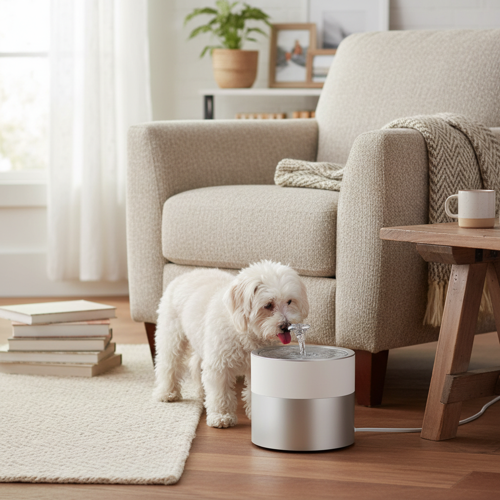 Smart Pet Water Fountain — 1200mL Silent USB Filter Dispenser for Cats & Dogs - Gold Store Business