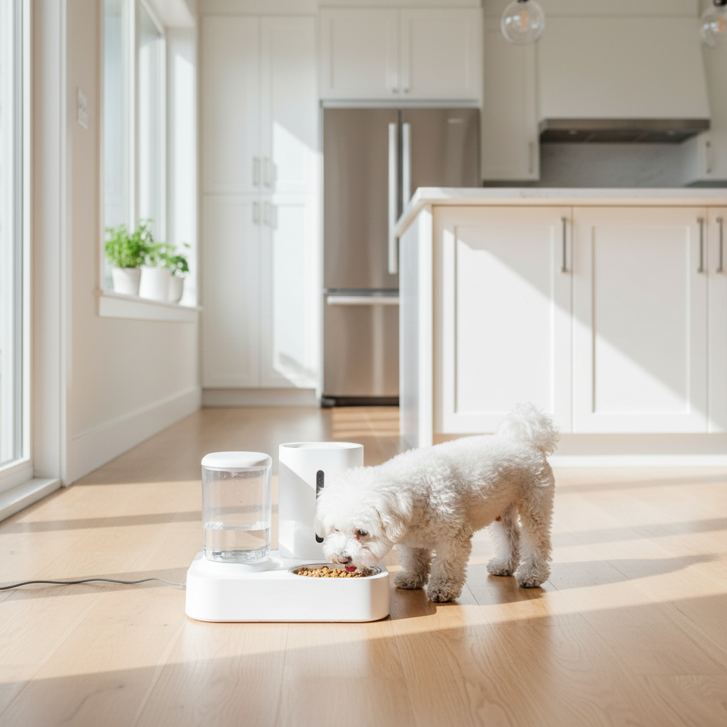 Self-Filling Pet Water Bowl — Automatic Moisture-Proof Dog & Cat Drinking Bowl - Gold Store Business