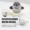 USB Rechargeable Flapping & Chirping Bird Cat Toy – Touch Activated Plush Hunting Toy for Indoor Kittens - Gold Store Business