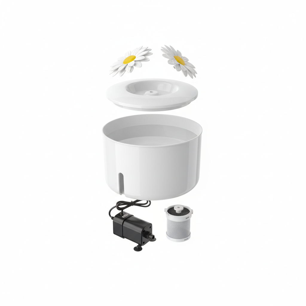Smart Pet Water Fountain — 1200mL Silent USB Filter Dispenser for Cats & Dogs - Gold Store Business