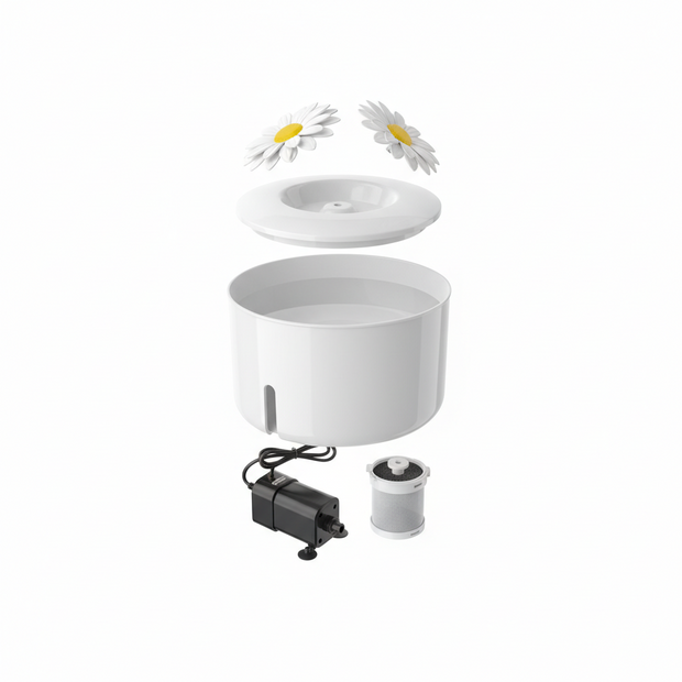 Smart Pet Water Fountain — 1200mL Silent USB Filter Dispenser for Cats & Dogs - Gold Store Business