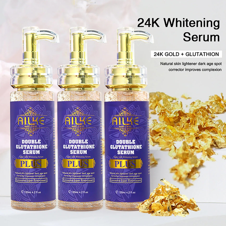 Double Glutathione Whitening Skin Care Set — Moisturize, Brighten & Fade Dark Spots - Gold Store Business