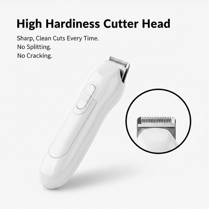 2-in-1 Electric Pet Nail Trimmer & Grinder with LED Light – Quiet Dog & Cat Nail File