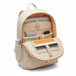 School backpack interior - 15.6 inch laptop compartment and organized pockets