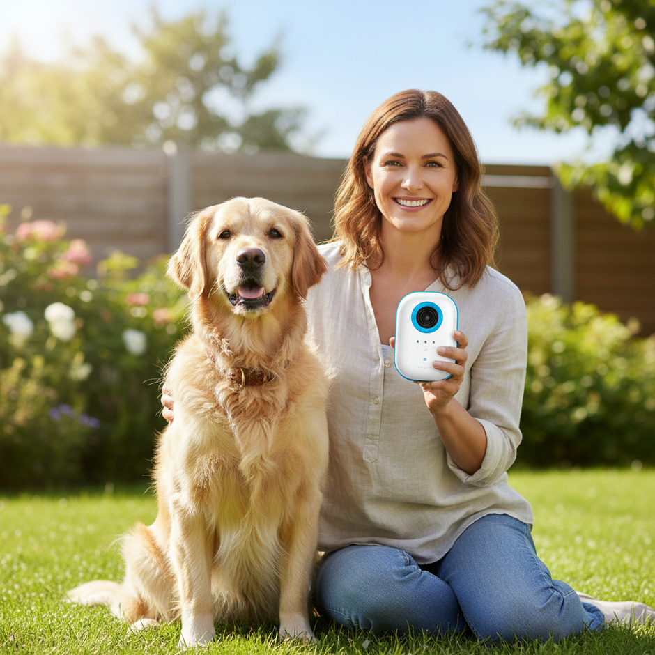 Ultrasonic Dog Bark Repeller & Training Device – USB Rechargeable Anti-Barking Deterrent with High Power - Gold Store Business