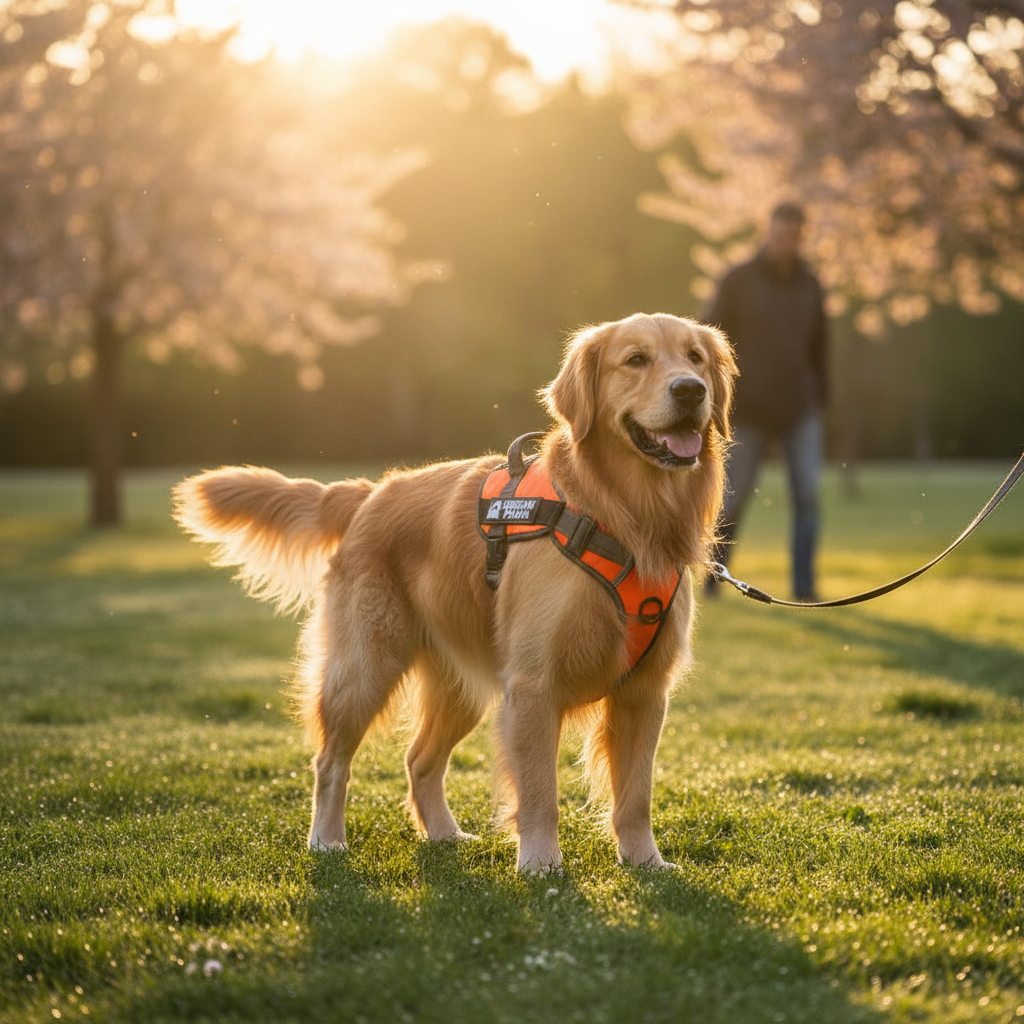No-Pull Dog Harness – Soft Padded Reflective Vest for Small, Medium & Large Dogs - Gold Store Business