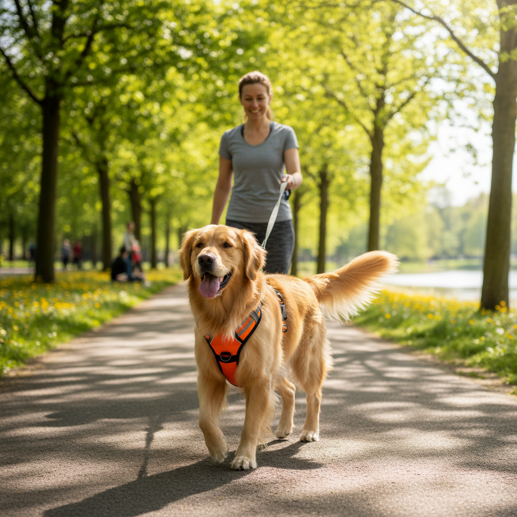 No-Pull Dog Harness – Soft Padded Reflective Vest for Small, Medium & Large Dogs - Gold Store Business