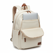 15.6 inch laptop sliding into school backpack padded compartment