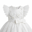 Custom Flower Girl Dress – Wedding, Birthday & Pageant Princess Ball Gown (12M–14) - Gold Store Business