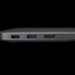 Acer e10 ETBook ports USB-C USB-A HDMI close-up