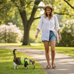 Escape-Proof Cat Harness & Leash Set – Adjustable Reflective Mesh Vest for Cats, Kittens & Small Dogs - Gold Store Business