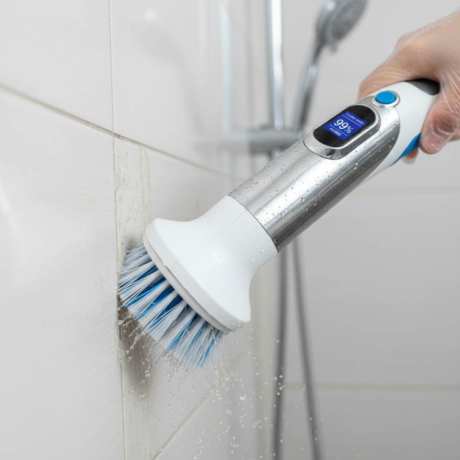Multifunctional Electric Spin Scrubber — Cordless Cleaning Brush for Kitchen & Bathroom - Gold Store Business