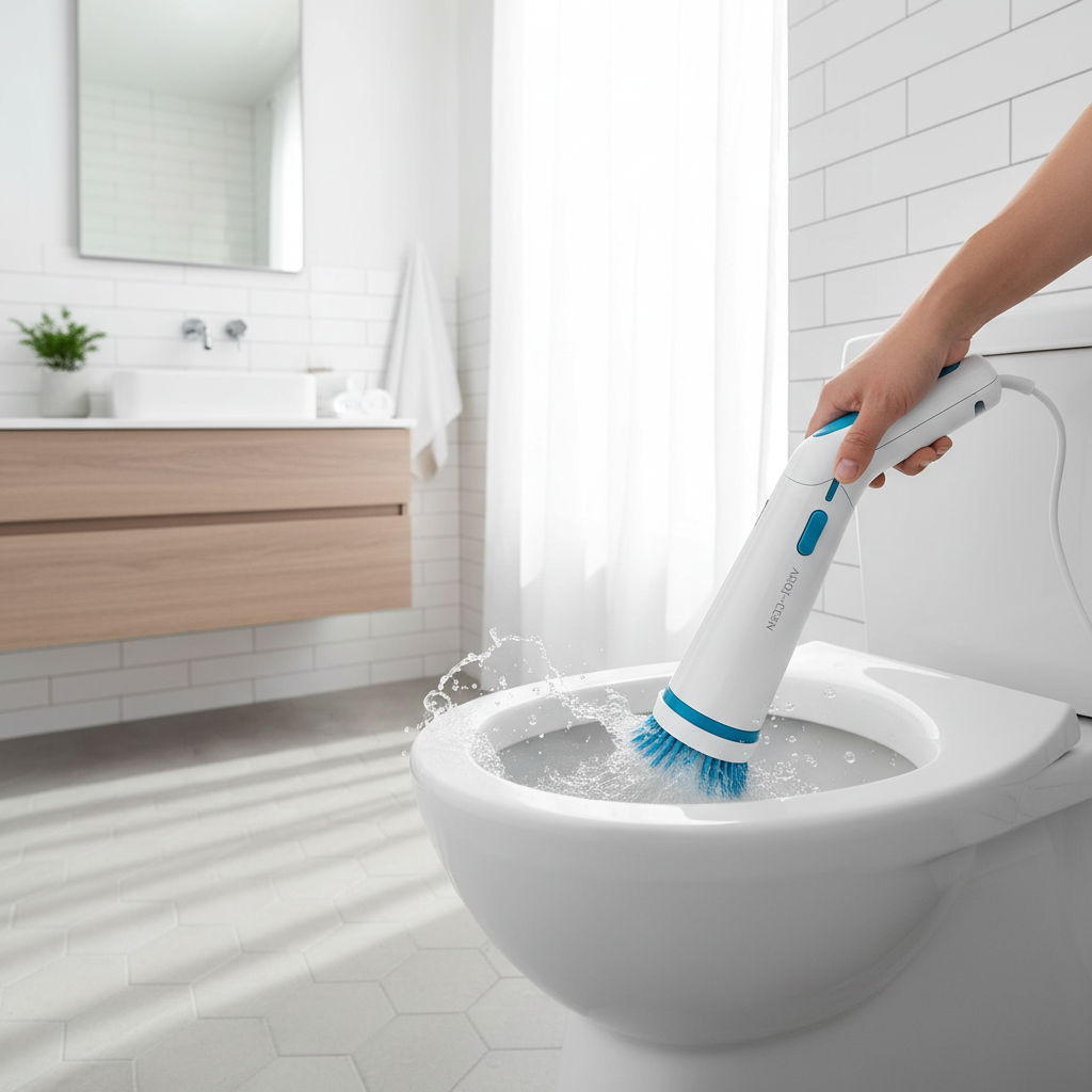 Multifunctional Electric Spin Scrubber — Cordless Cleaning Brush for Kitchen & Bathroom - Gold Store Business