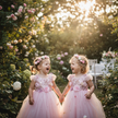 Baby Girl Flower Dress – Baptism, Birthday & Wedding Princess Gown (6M–3Y) - Gold Store Business