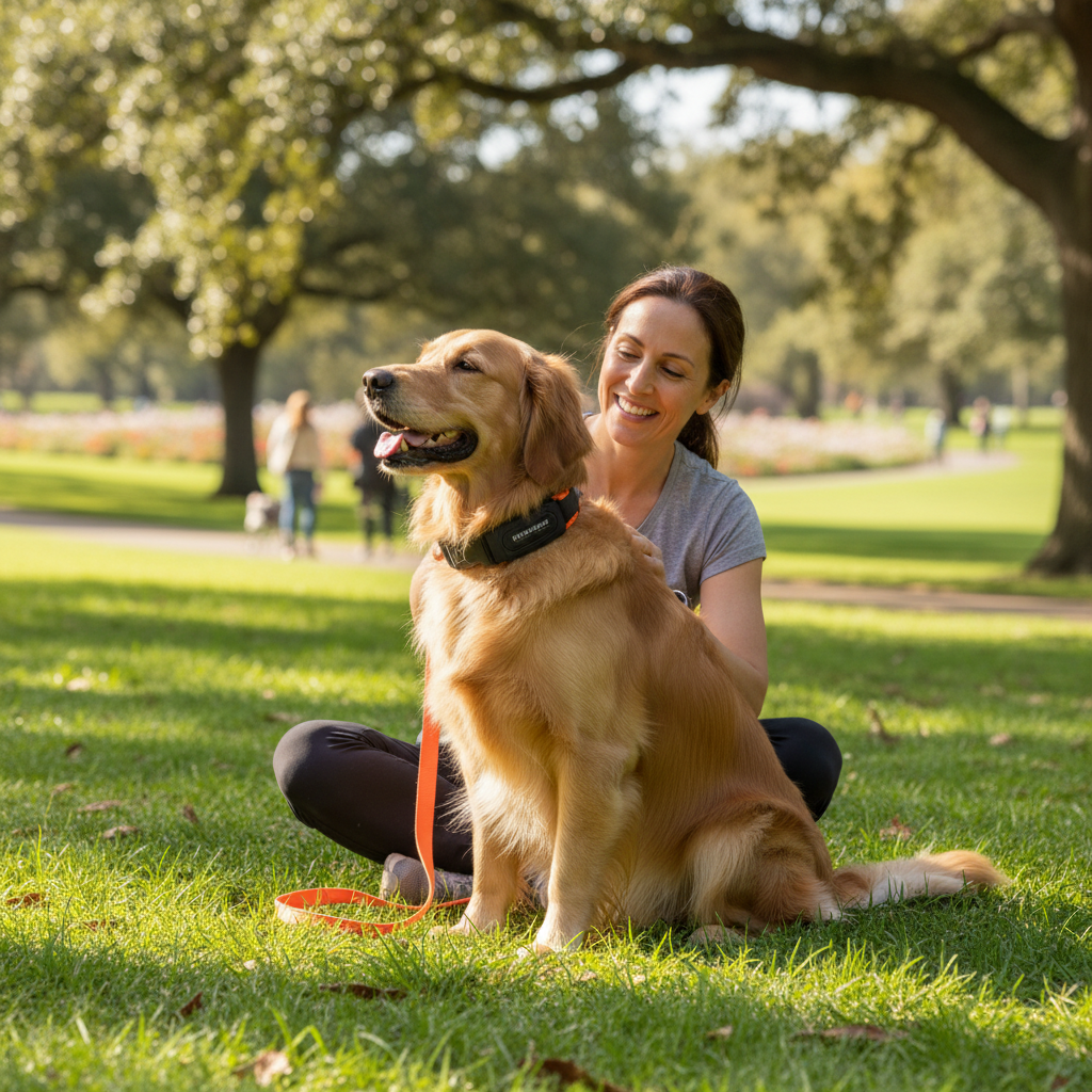 Waterproof Rechargeable Dog Training Collar with Remote – Beep, Vibration & Static Stimulation Modes for All Dogs - Gold Store Business
