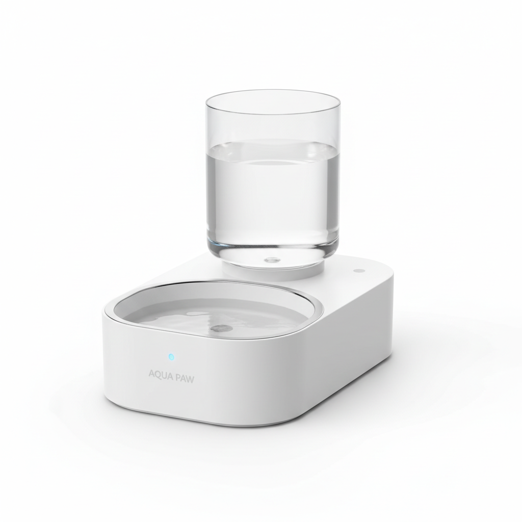 Self-Filling Pet Water Bowl — Automatic Moisture-Proof Dog & Cat Drinking Bowl - Gold Store Business