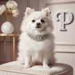 Luxury Cuban Link Dog Collar – Gold & Silver Diamond Chain Necklace for Pets - Gold Store Business