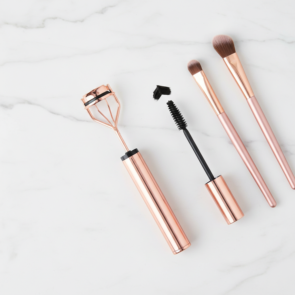 Electric Heated Eyelash Curler — Long-Lasting Lash Perm & Curl Tool with Eyelash Card - Gold Store Business