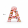 25cm Transparent Letter Gift Box – A-Z Alphabet for Baby Shower, Wedding & Party Decor - Gold Store Business