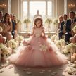 Custom Flower Girl Dress – Wedding, Birthday & Pageant Princess Ball Gown (12M–14) - Gold Store Business