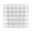 25cm Transparent Letter Gift Box – A-Z Alphabet for Baby Shower, Wedding & Party Decor - Gold Store Business