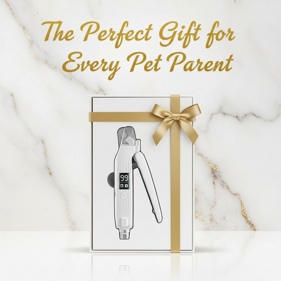 2-in-1 Electric Pet Nail Trimmer & Grinder with LED Light – Quiet Dog & Cat Nail File - Gold Store Business
