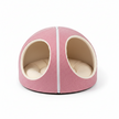 Donut Cat Tunnel Bed & Cave – Natural Felt Pet House with Interactive Toy for Cats - Gold Store Business