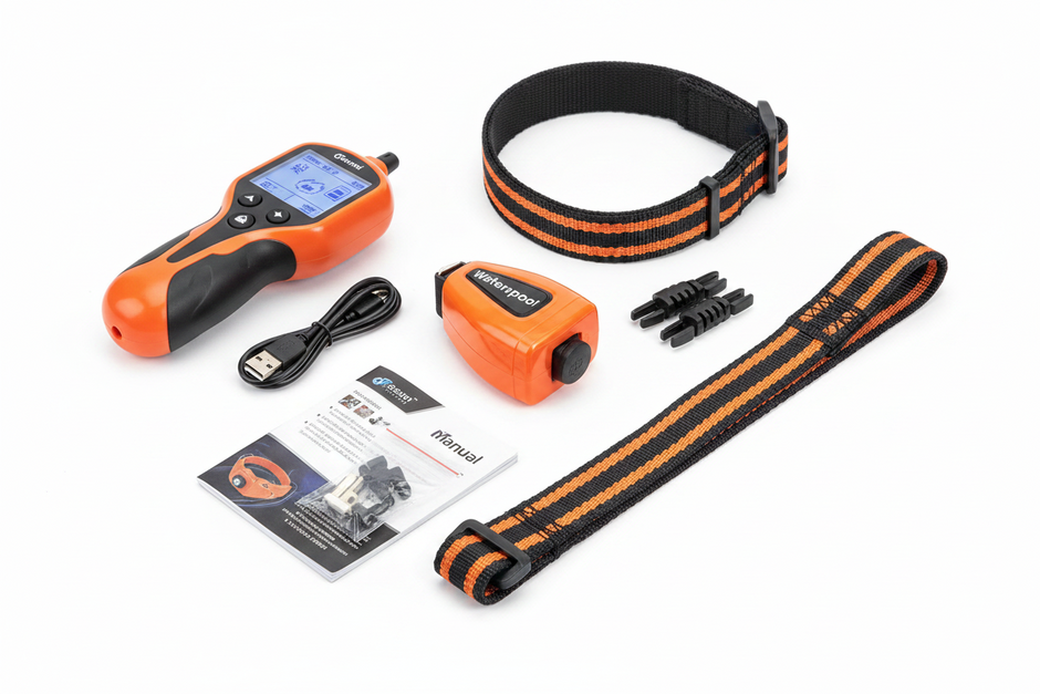 Anti-Bark Dog Collar – Electric Shock, Vibration & Sound with LED for Small & Large Dogs - Gold Store Business