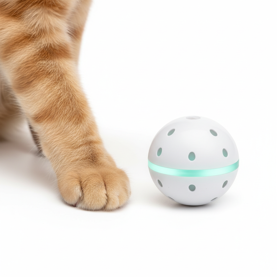 Smart Auto-Rolling Ball Pet Toy – Interactive Electric Toy for Cats & Dogs - Gold Store Business