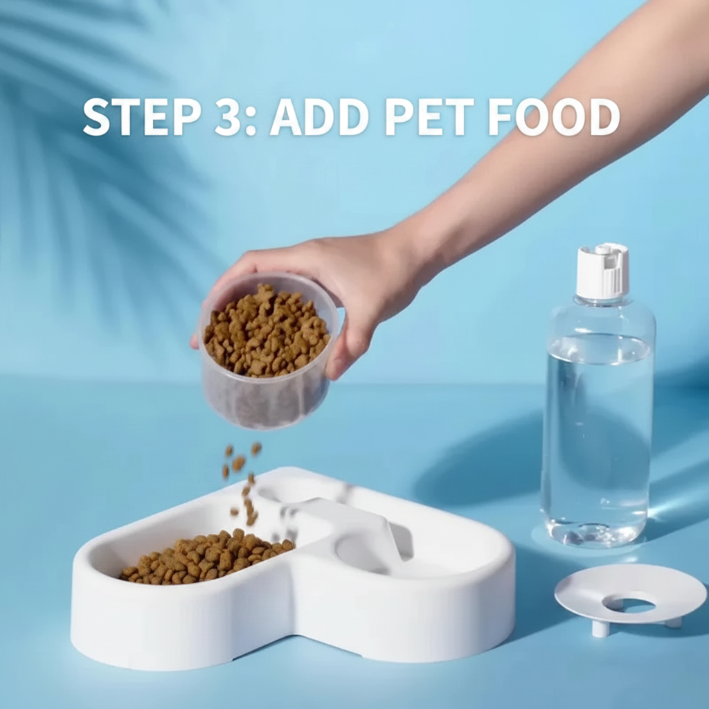 Self-Filling Pet Water Bowl — Automatic Moisture-Proof Dog & Cat Drinking Bowl - Gold Store Business