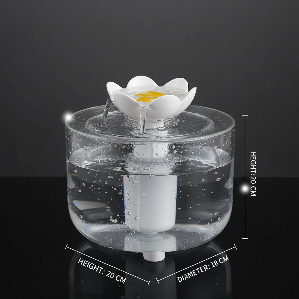 Smart Pet Water Fountain — 1200mL Silent USB Filter Dispenser for Cats & Dogs - Gold Store Business
